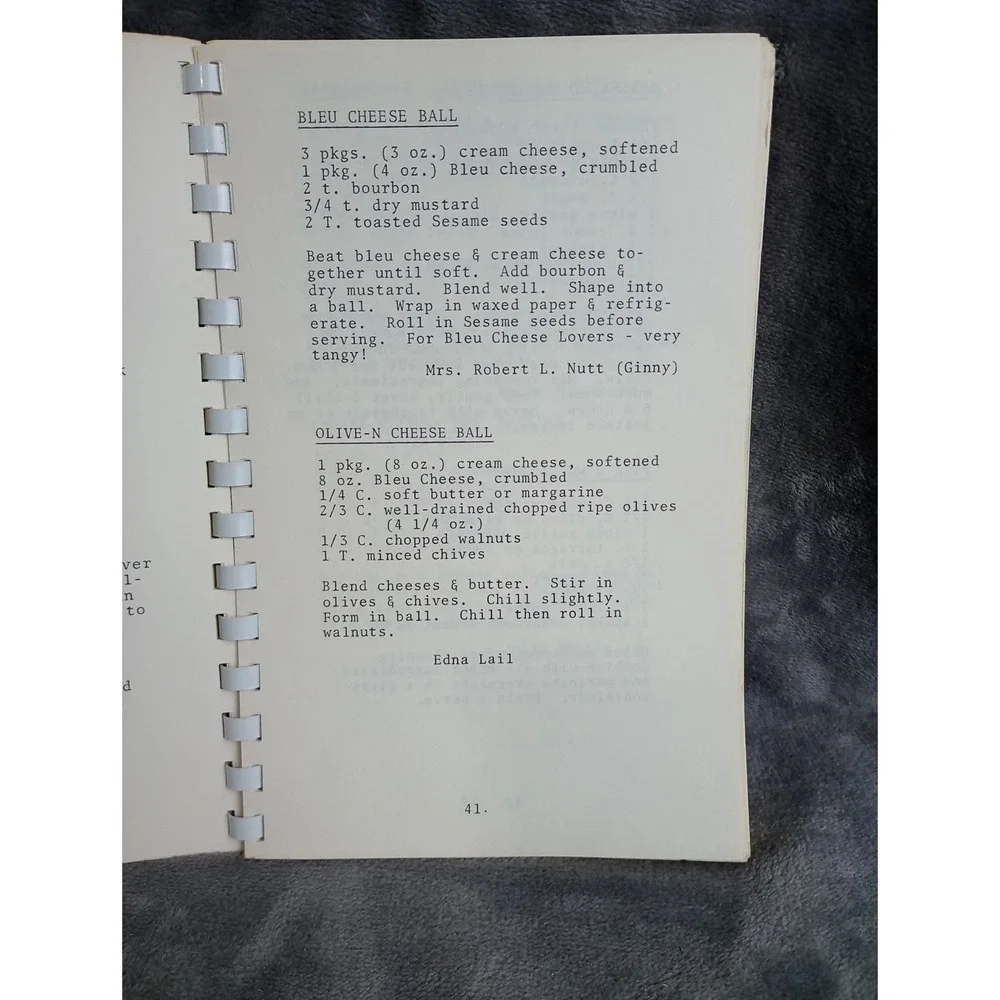 Old North Church Cookbook Marblehead Massachusetts 1978 Typed Local‎